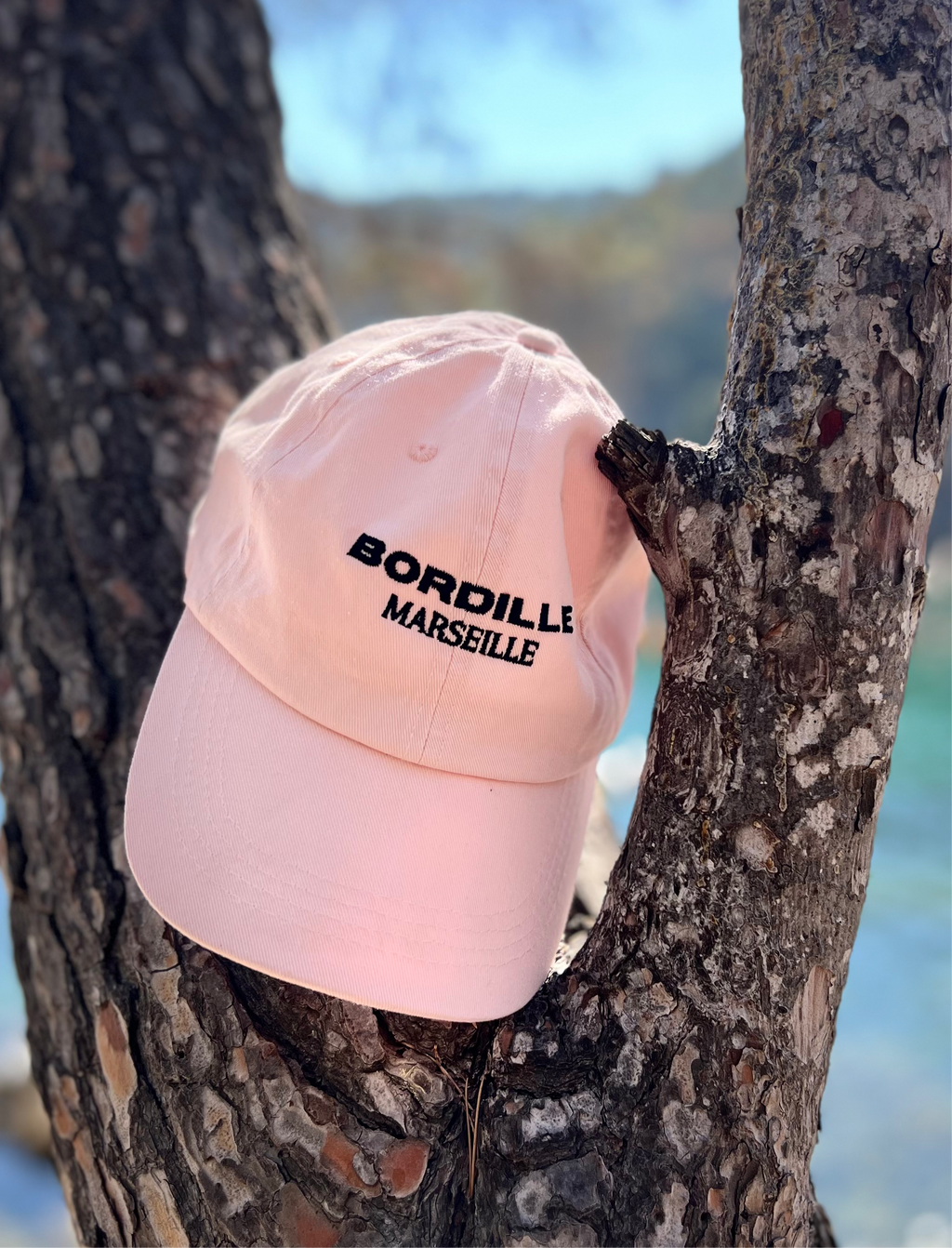 Casquette Rose Pastel Bordille Marseille