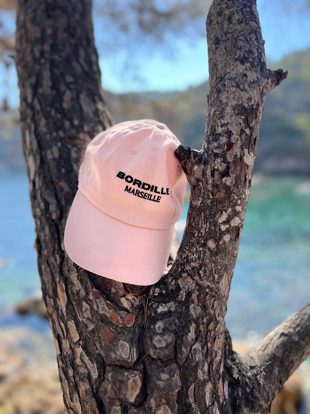 Casquette Rose Pastel Bordille Marseille