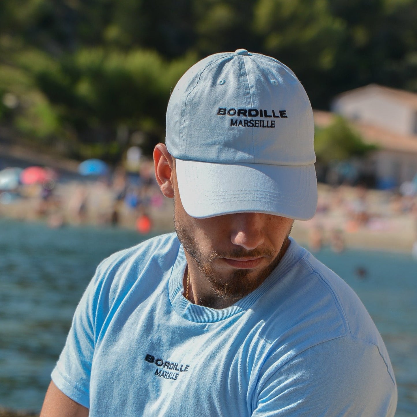 Casquette Bleu Pastel Bordille Marseille