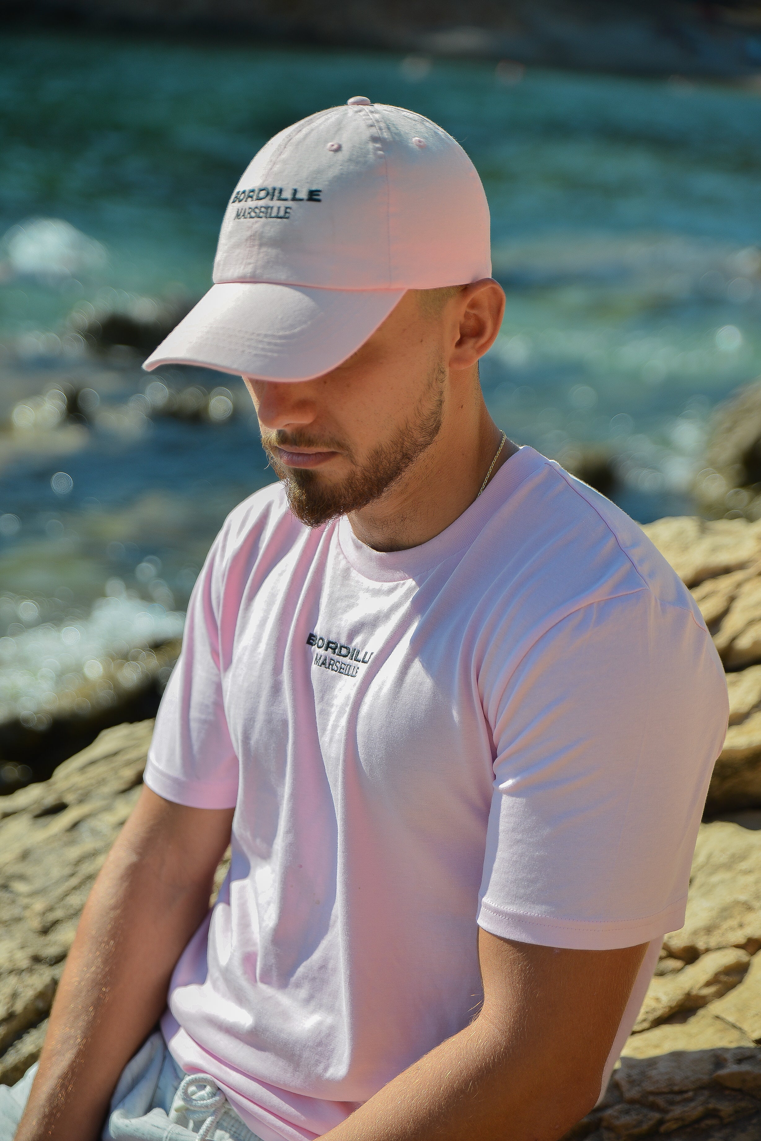Casquette Rose Pastel Bordille Marseille