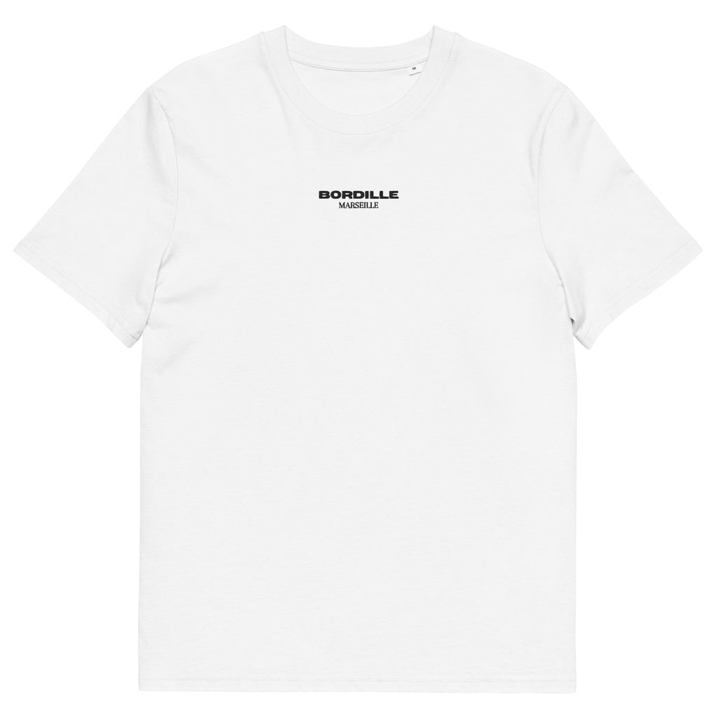 Classique Bordille Blanc Brodé Unisexe