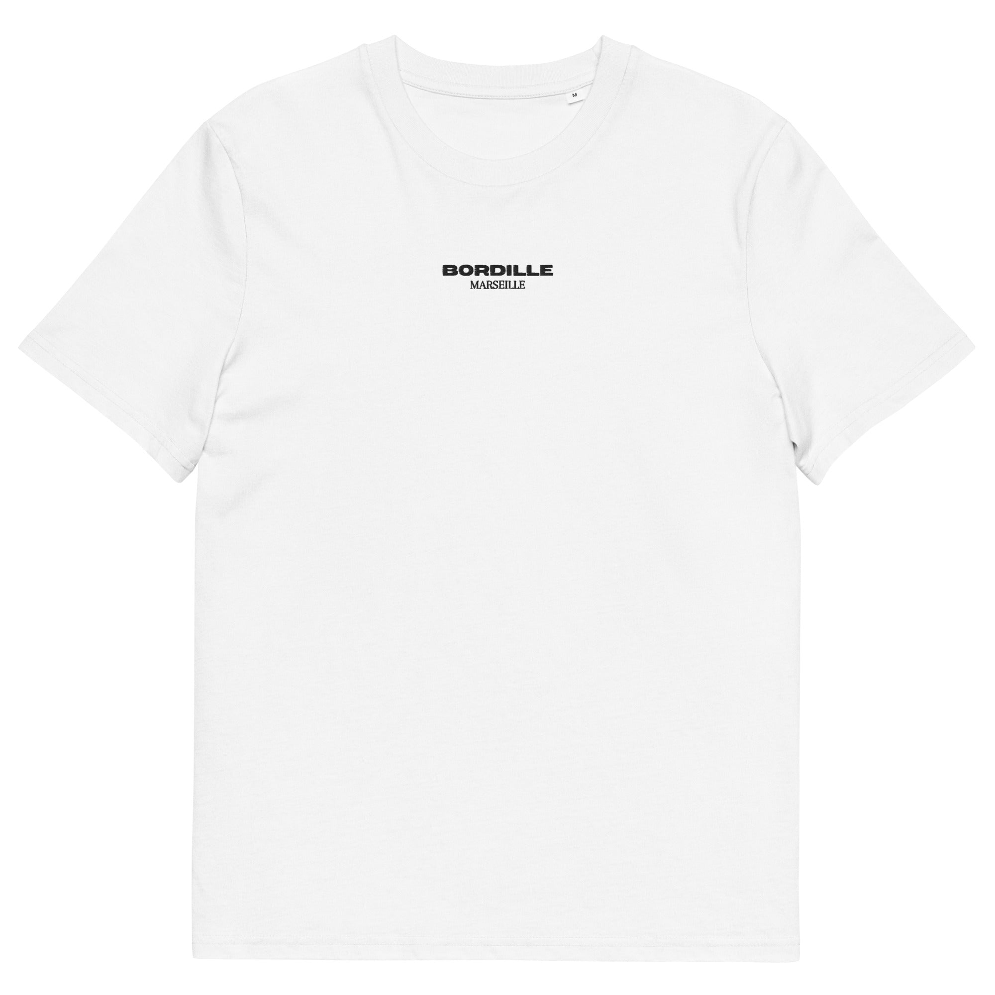 Classique Bordille Blanc Brodé Unisexe
